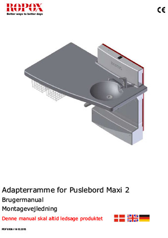 Adapterramme for Puslebord Maxi 2 