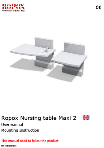 Ropox Nursing table Maxi 2 