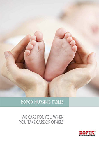 Brochure Ropox Nursing Tables We care for you when you take care of others