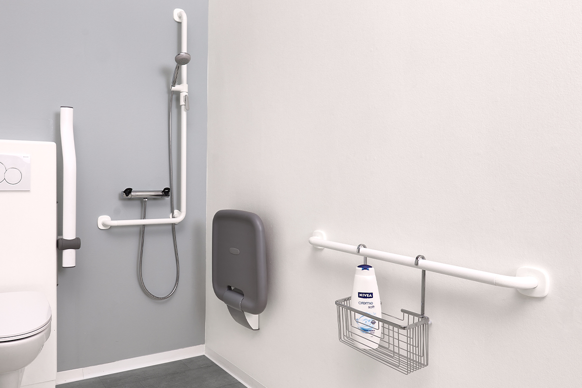 Grab rail grey Ropox