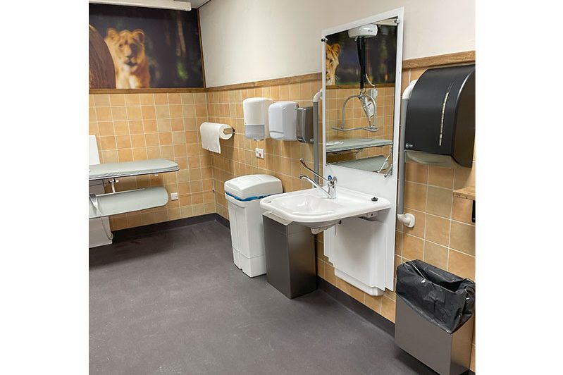 Changing places toilet