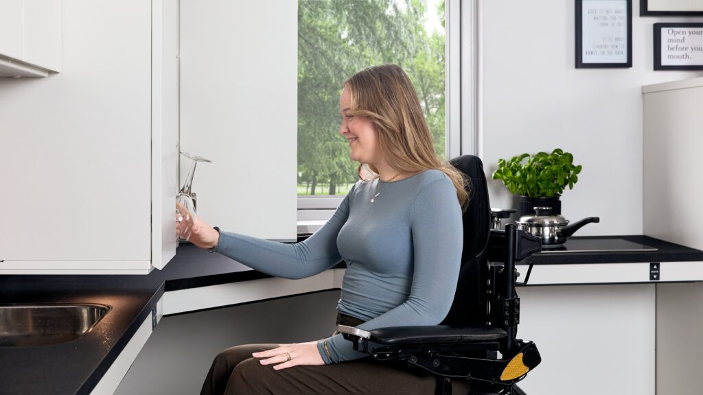 accessible upper cabinet