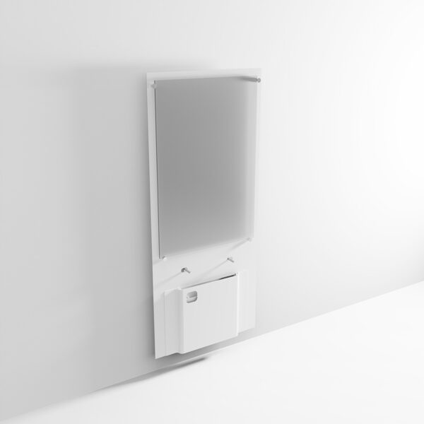 SlimLine - Height Adjustable Washbasin with Mirror - Image 8