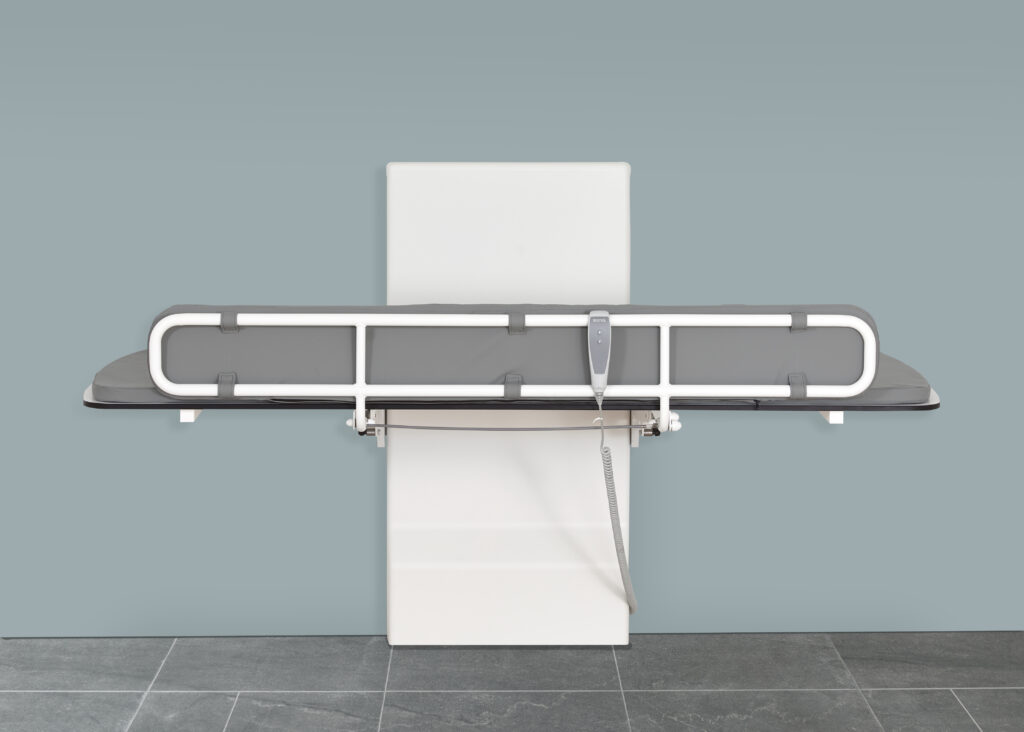 Vario changing table wall mounted