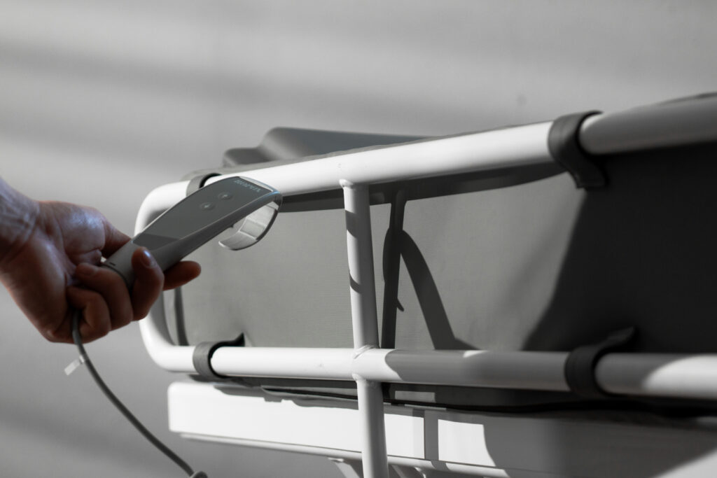 MobiCare mobile shower stretcher