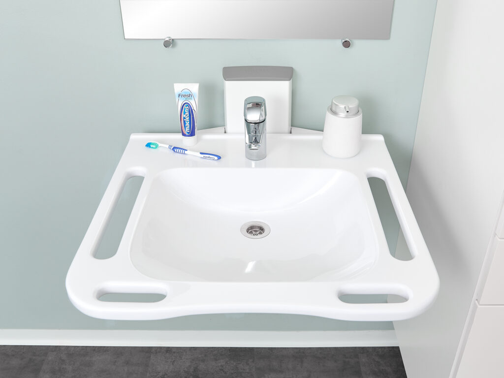 adaptline washbasin with height adjustment