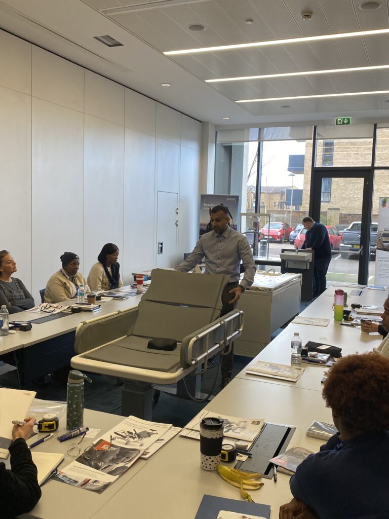 CPD session by ropox with shower table